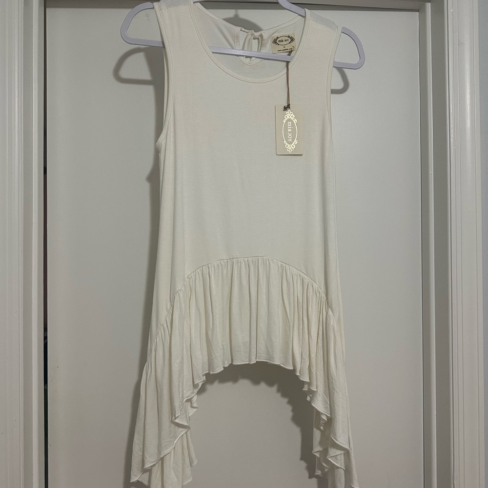 NEW- Joyfolie Mia Joy tank top, girls size 14.
